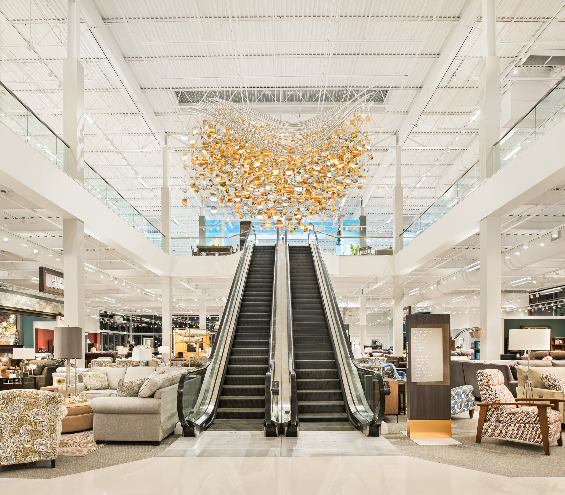 Wanna See a WOW Sculpture? Visit Art Van Furniture!